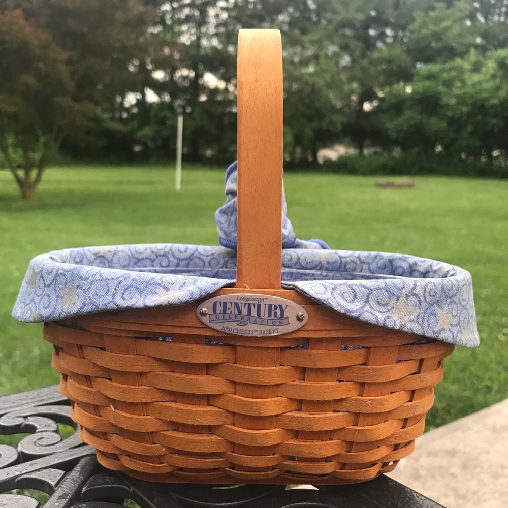 🎉Longaberger 2000 Cheers Celebration Basket
